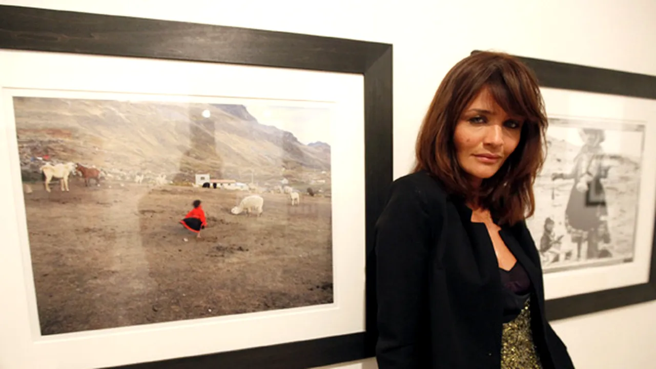 Helena Christensen expune la Londra fotografii care surprind efectele încăzirii globale