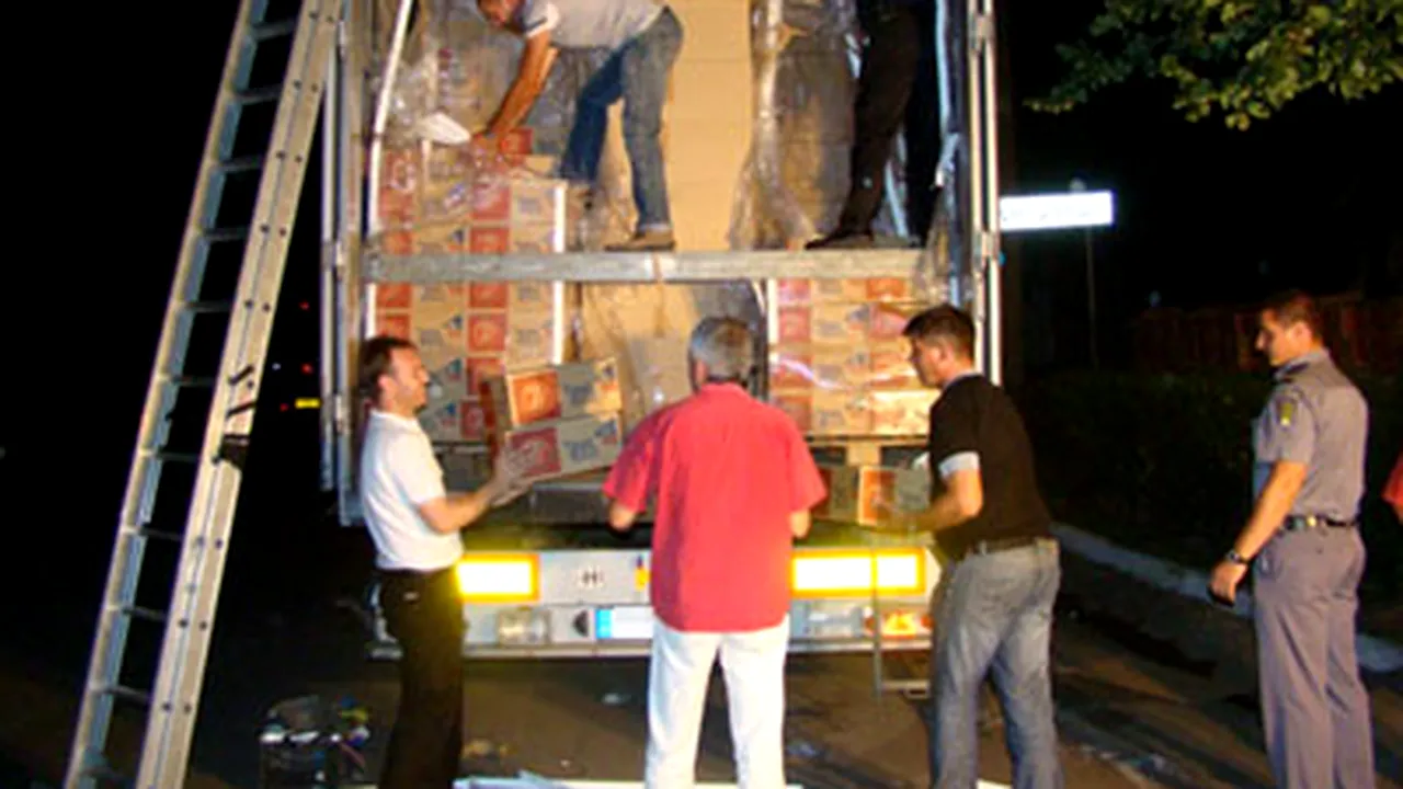Ţigări de contrabandă, în valoare de peste 750.000 de lei, descoperite la Calafat