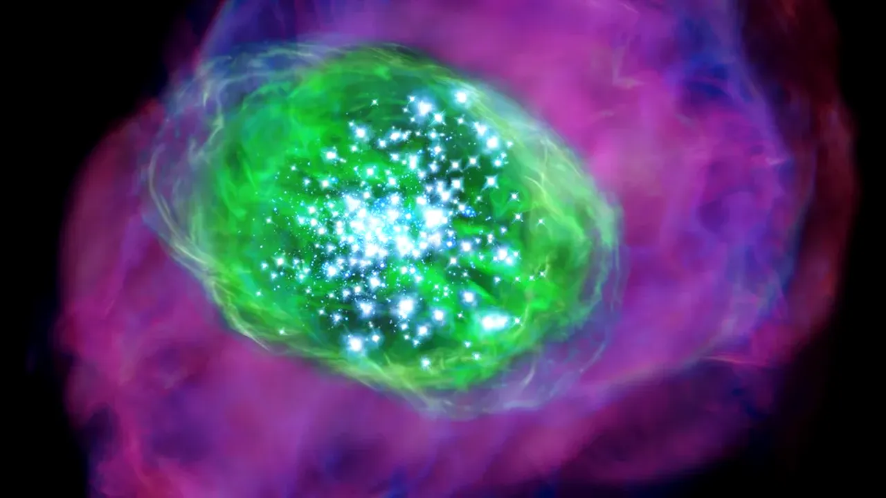 Telescopul James Webb detectează o galaxie extrem de tânără care aruncă gaze în întregul Univers timpuriu