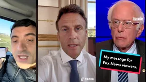 Politicieni cu TikTok: George Simion, Bernie Sanders şi Emmanuel Macron