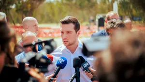Liderul extremei drepte franceze, Jordan Bardella, în vizită oficială în Israel