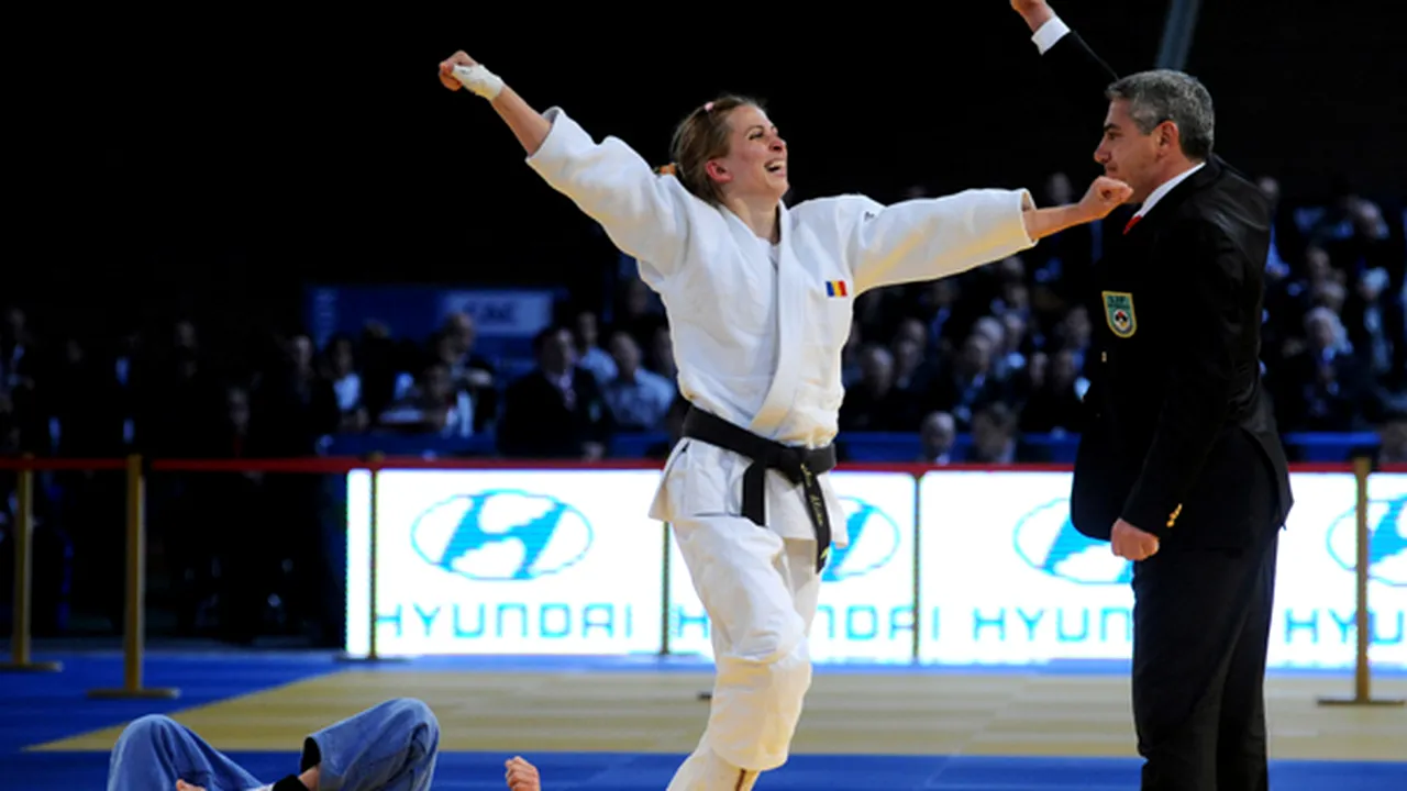 România, bilanţ de două medalii de aur la CE de judo de la Viena