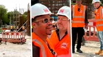 Actorul Cuba Gooding Jr., câștigător al Premiului Oscar, a vizitat șantierul viitoarei Clinici de Psihiatrie Pediatrică de la Obregia