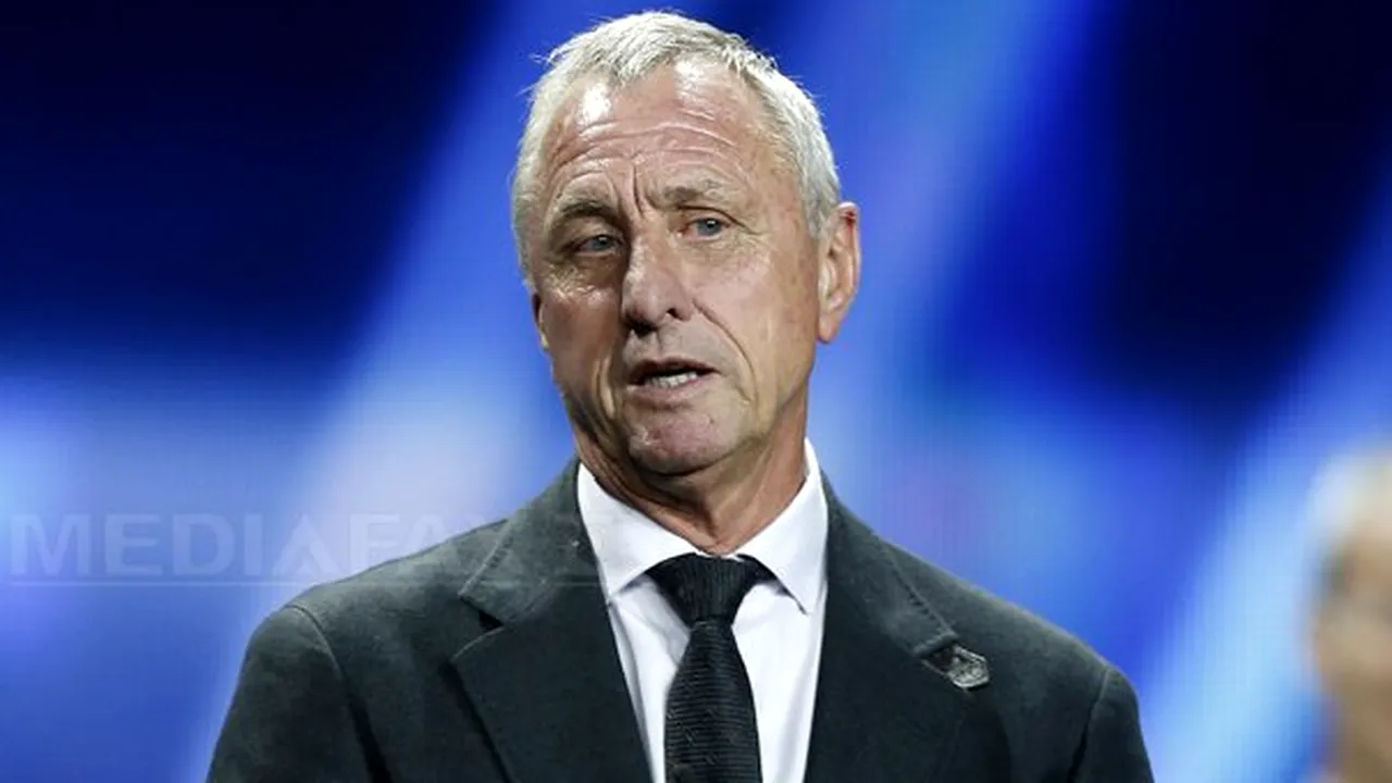 Johan Cruyff, diagnosticat cu cancer luna trecută: 