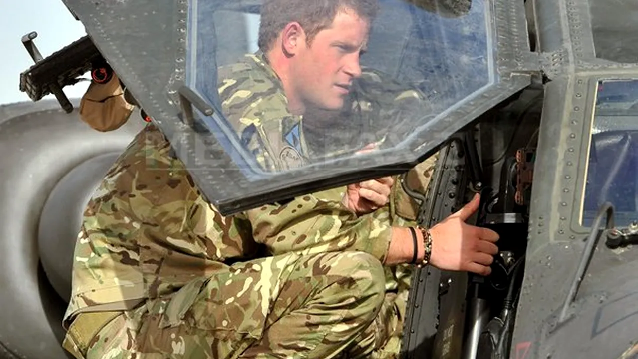 Prinţul Harry spune că a omorât talibani în timpul misiunii sale în Afganistan