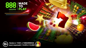 Peste 6.000.000 RON oferiţi de 888casino în premii Jackpot Cards la sloturile EGT