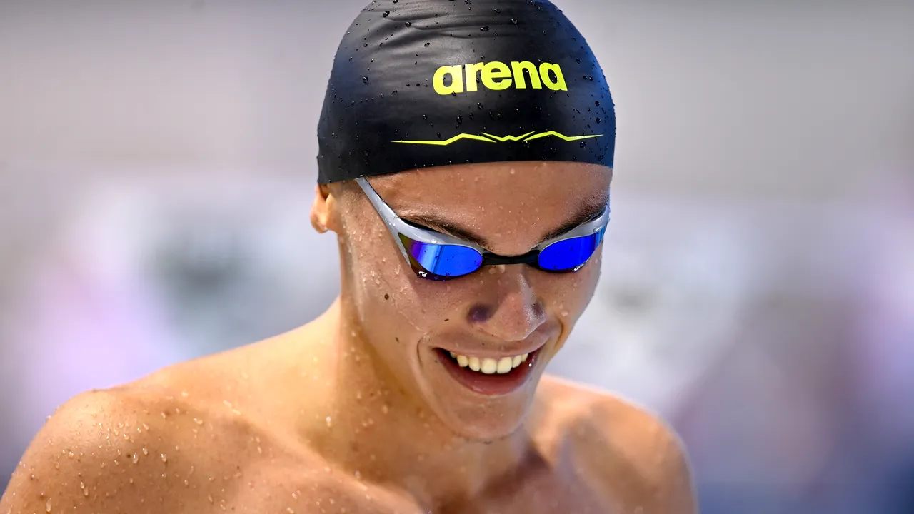 Popovici, la al şaselea aur la Campionatul Naţional de Înot: Abia aştept să reprezint România la Jocurile Olimpice