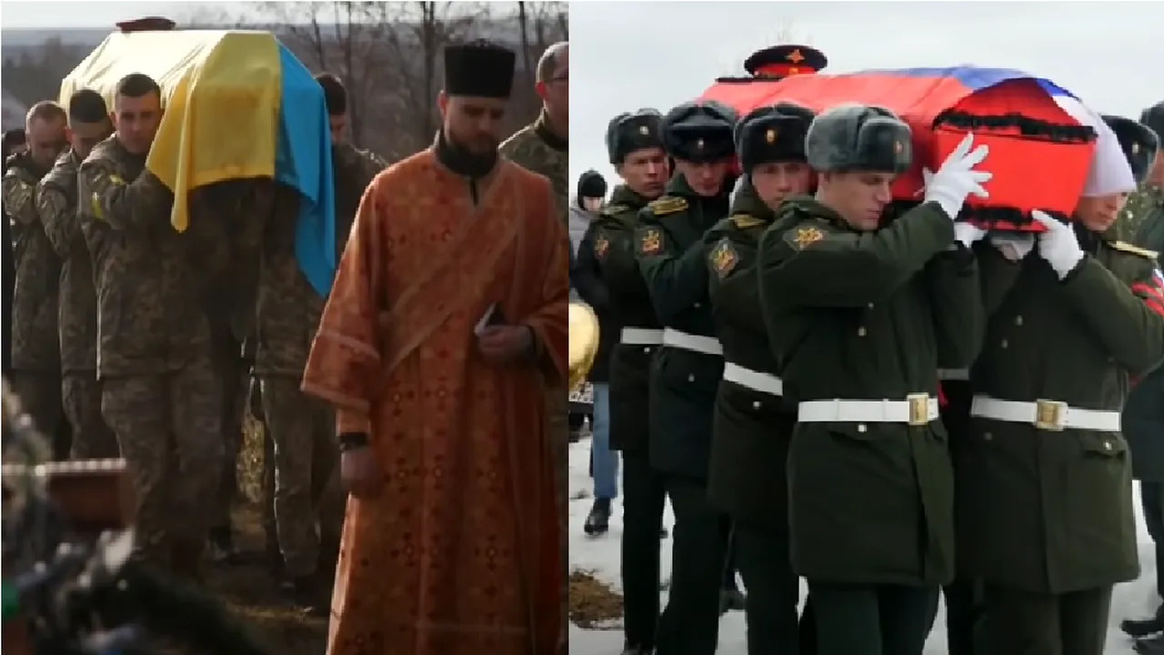 Bilanţul războiului din Ucraina. Câţi militari şi civili ucraineni au fost ucişi de războiul lui Putin 