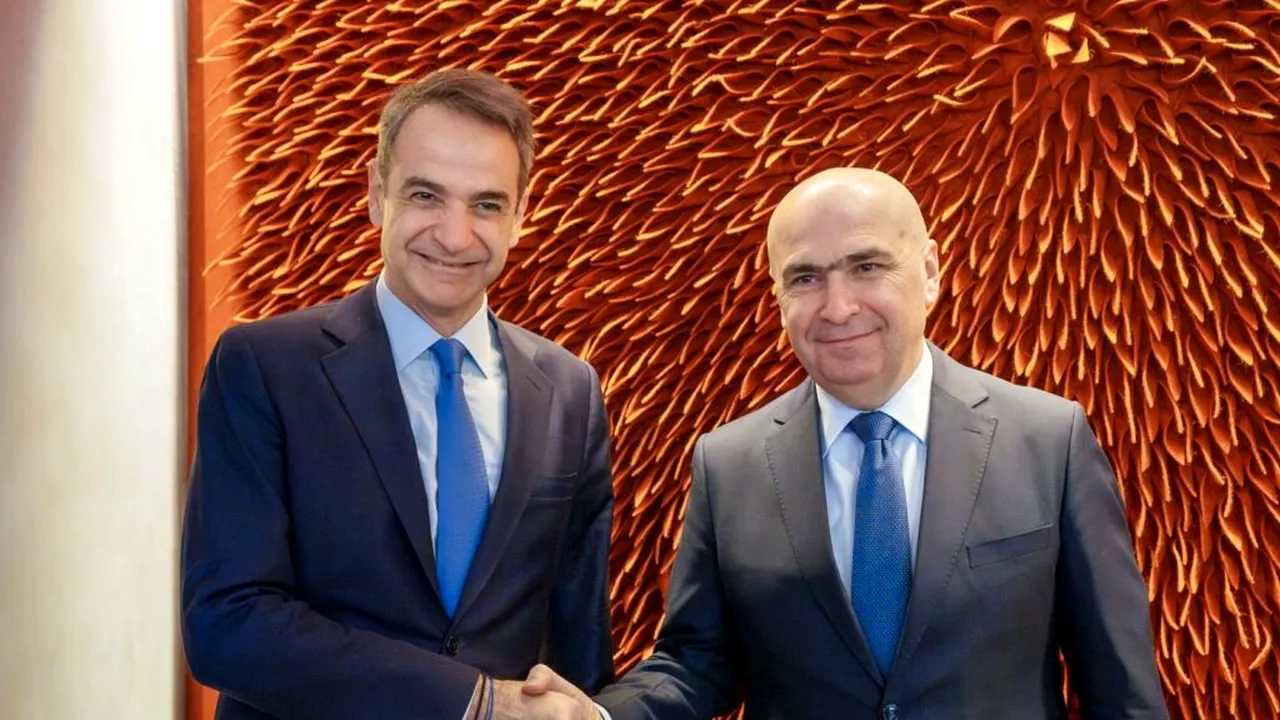 Ilie Bolojan, discuţii despre energie cu prim-ministrul grec Kyriakos Mitsotakis