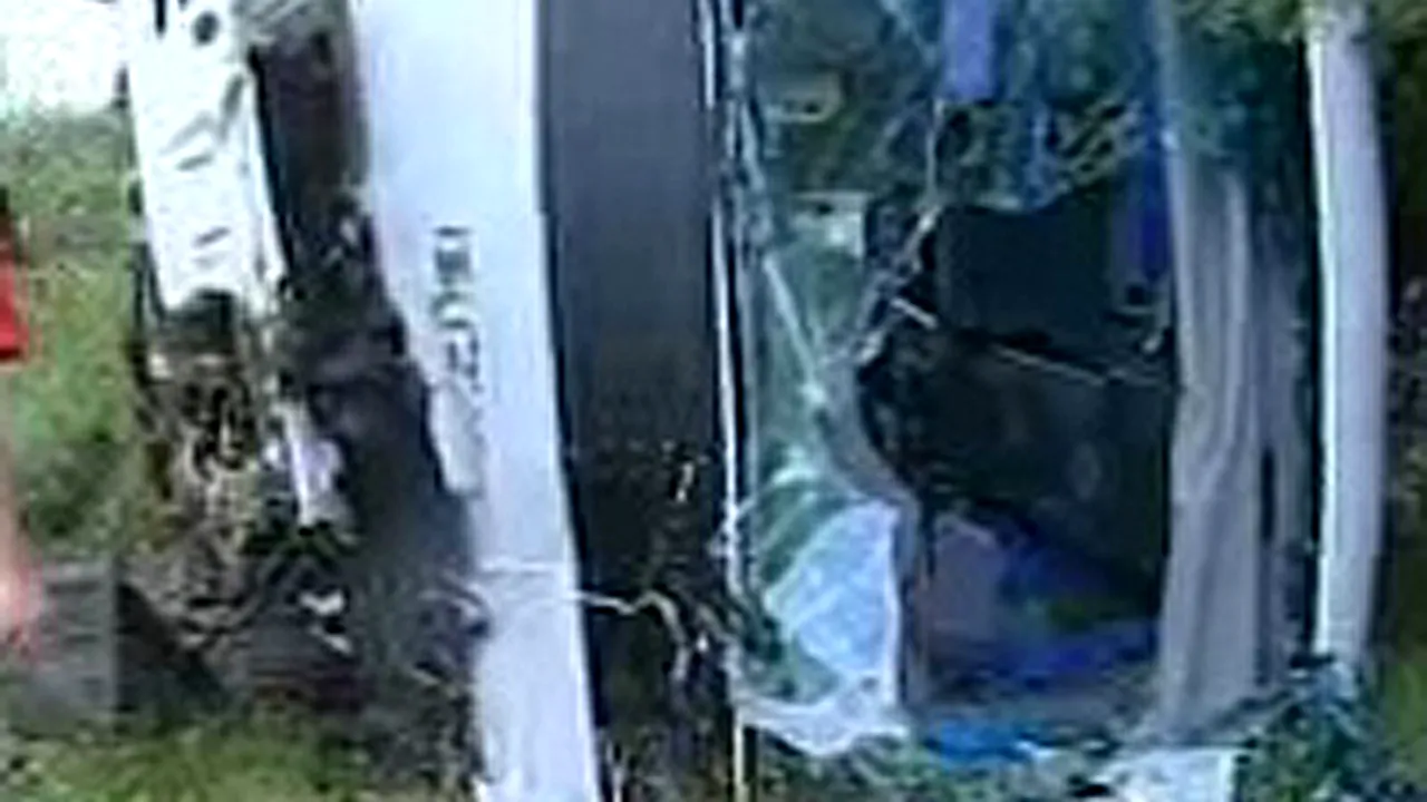 Constanţa: 42 de răniţi în urma unui accident rutier