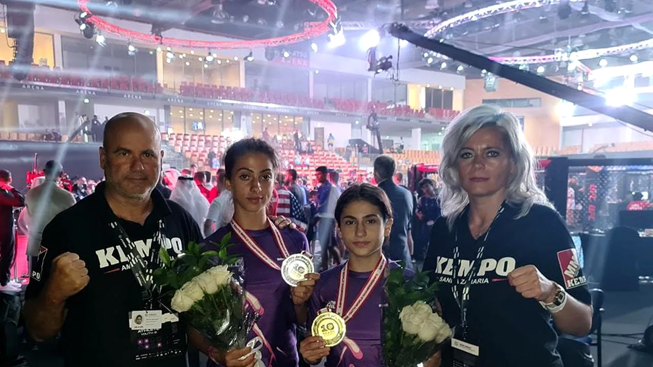 Aur si argint pentru România la mondialele de MMA de la Abu Dhabi