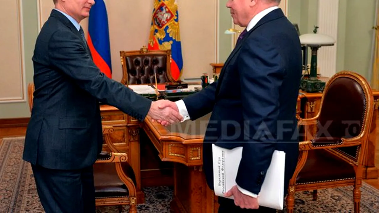Imagini de la o întâlnire a lui Putin care ar fi avut loc astăzi, pentru a infirma zvonurile privind starea sa de sănătate - FOTO, VIDEO