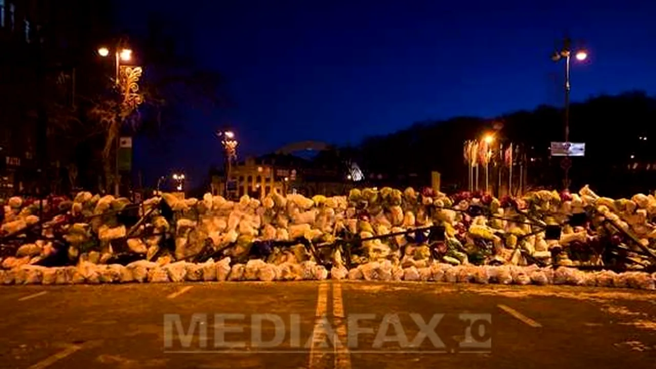 Noi PROTESTE la Kiev: Aproximativ 50.000 de persoane s-au adunat în Piaţa Independenţei