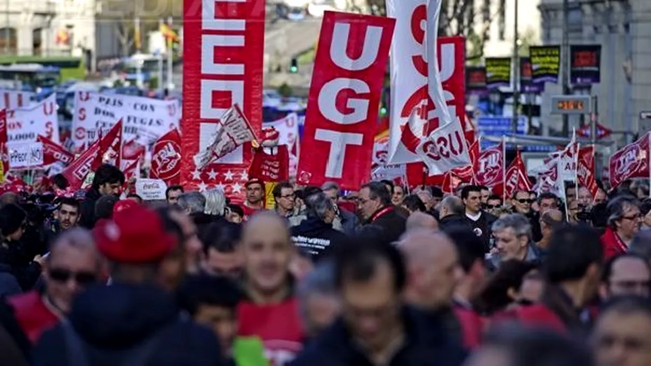 Manifestaţii de amploare în Spania împotriva austerităţii