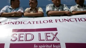 Romanian Sed Lex Unionists Set Up Protests Plan