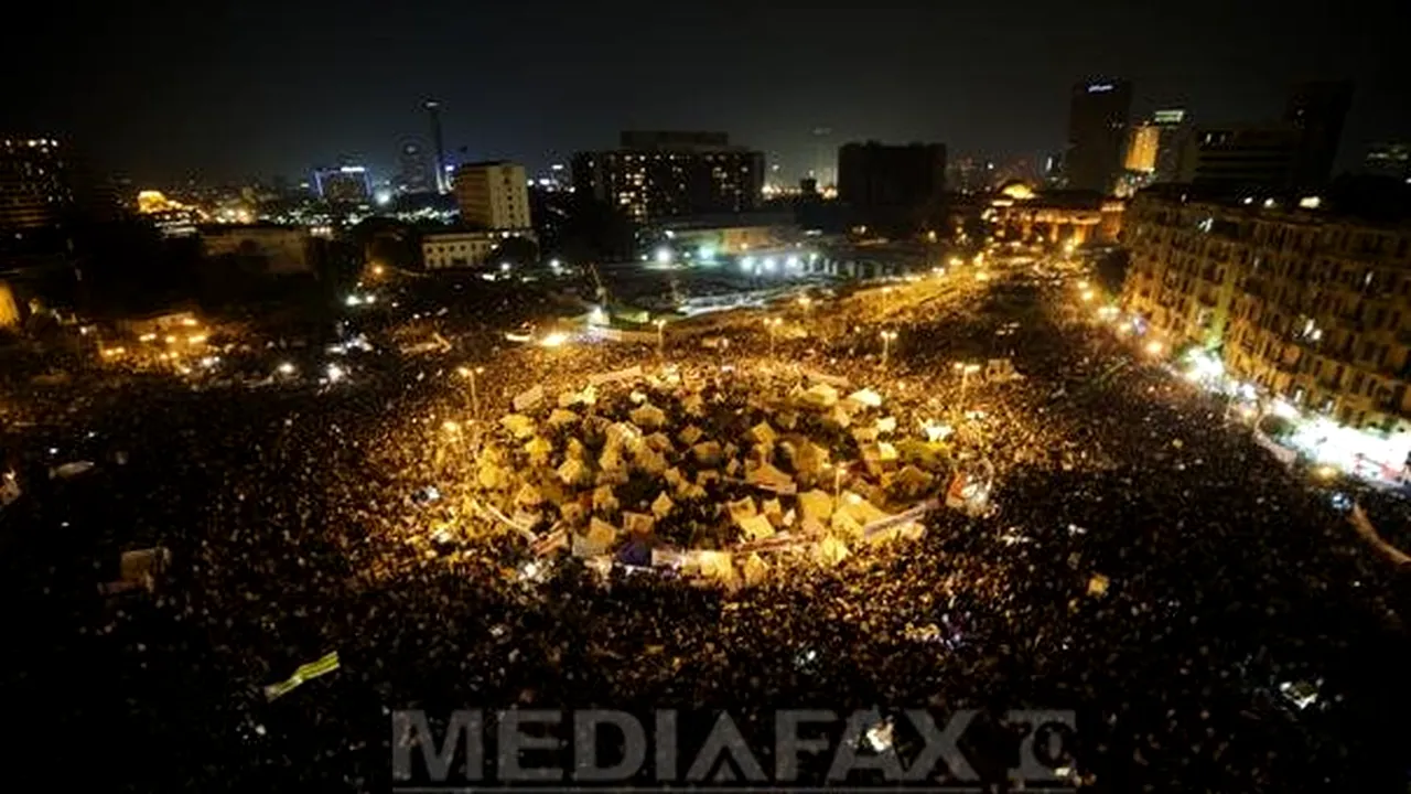 Manifestaţii de amploare în Egipt, împotriva preşedintelui Mohamed Morsi. Poliţia foloseşte gaze lacrimogene împotriva manifestanţilor