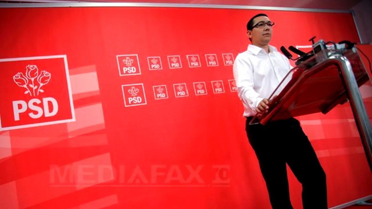 Conferinţa de presă a lui Victor Ponta, blocată de un membru PSD