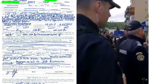 Scandalul de la Topoloveni: Ce amendă a primit corespondentul care a fost săltat de jandarmi