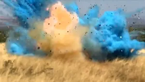 VIDEO Bucurie explozivă. Bărbat sancţionat după ce a cutremurat cartierul la propriu, anunţând sexul copilului