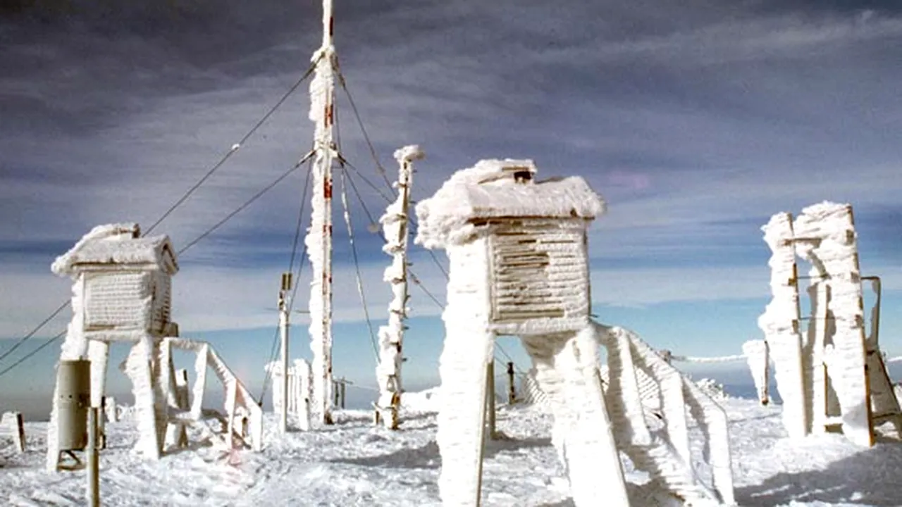Ger puternic: Minus 34,4 grade la Întorsura Buzăului, minus 32 de grade la Miercurea Ciuc