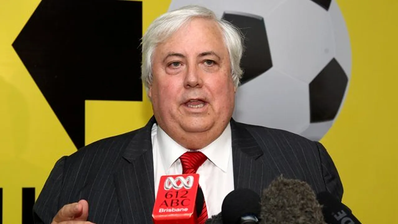 Miliardarul australian Clive Palmer lansează un partid politic inspirat de Donald Trump