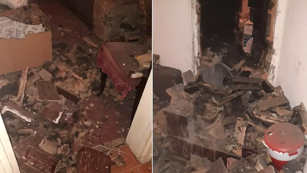 O explozie s-a produs într-o locuinţă din Prahova. Doi tineri au fost răniţi 