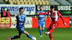 Dinamo Bucureşti învinge la Târgovişte şi se apropie la 6 puncte de salvarea de la retrogradare