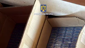 Trei ucraineni surprinși când livrau țigări de contrabandă în București, arestați