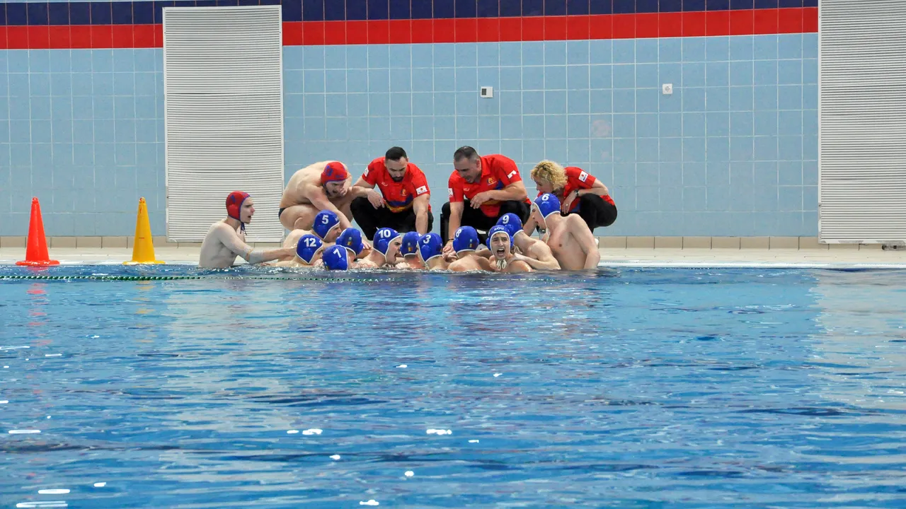 Naţionala de polo masculin U19 s-a calificat la Campionatul European U19