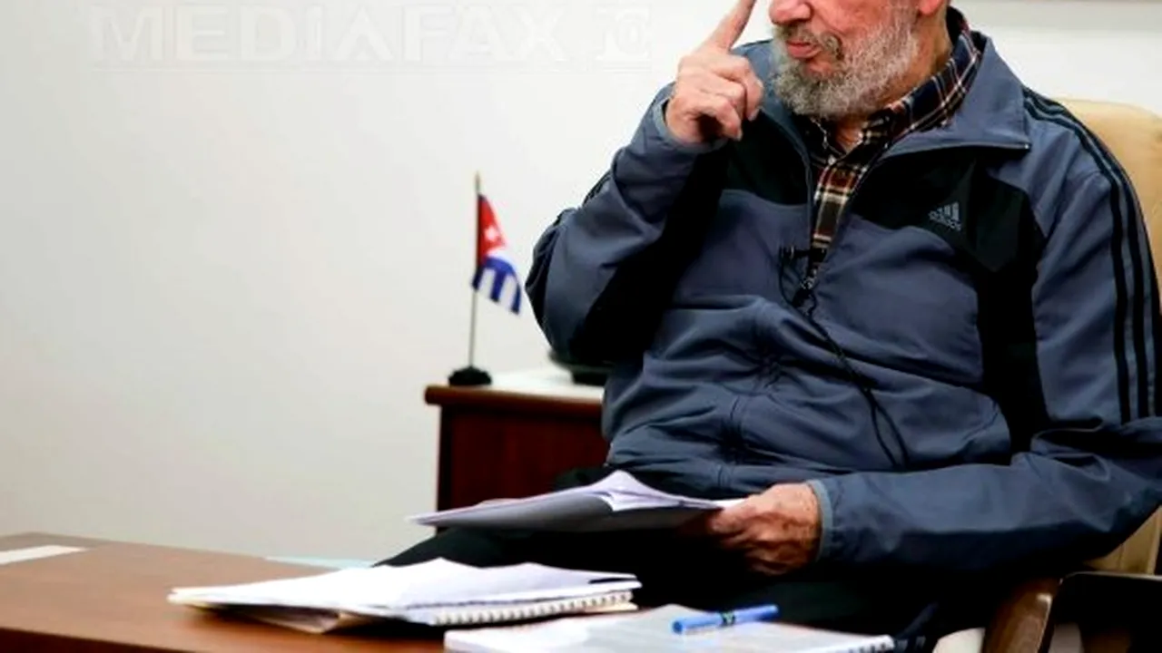 Fidel Castro anunţă că se va întâlni cu Papa Benedict al XVI-lea