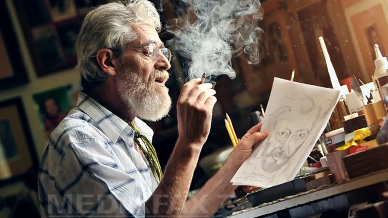 REPORTAJ: Un pensionar din Făgăraş - artist cu 