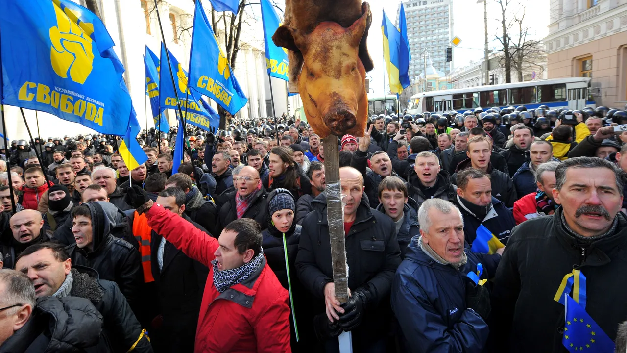 Autorităţile ucrainene ameninţă manifestanţii cu acţiuni în justiţie