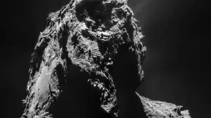 Relieful cometei Ciuriumov, surprinzător şi divers. Rosetta a realizat o hartă 3D foarte detaliată - FOTO
