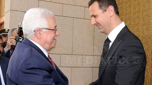 Mahmoud Abbas îl felicită pe Bashar al-Assad pentru realegerea în funcţia de preşedinte al Siriei
