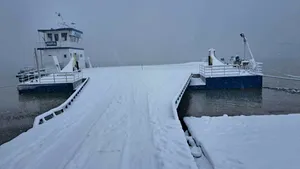 Transportul fluvial pe Dunăre, oprit din cauza vremii