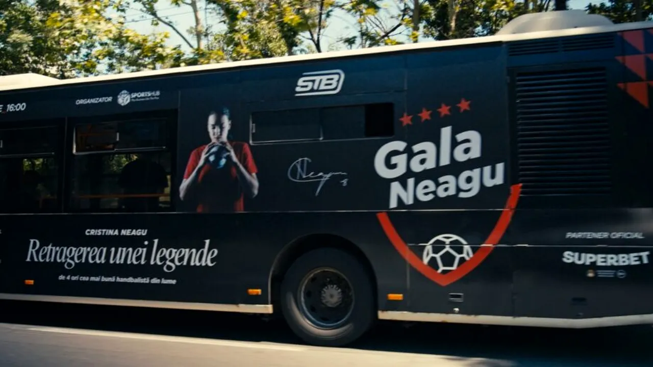 STB: Linie de autobuz specială dedicată galei de retragere a Cristinei Neagu