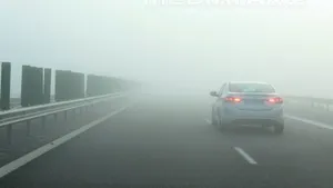 Atenţie şoferi! A fost emis Cod galben de ceaţă groasă în două judeţe din ţară