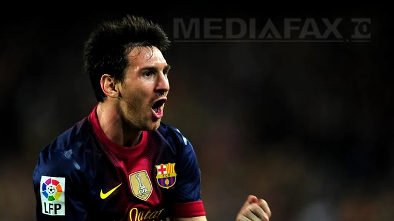 Messi l-a depăşit pe Eusebio şi l-a egalat pe Van Nistelrooy în clasamentul golgheterilor UEFA