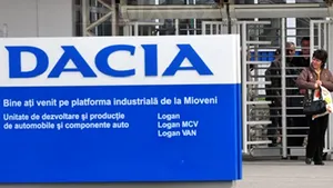 Dacia a vândut anul trecut 343.233 de maşini la nivel mondial, nivel apropiat de cel din 2010