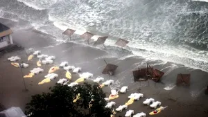 Cod portocaliu de furtună în judeţul Contanţa 