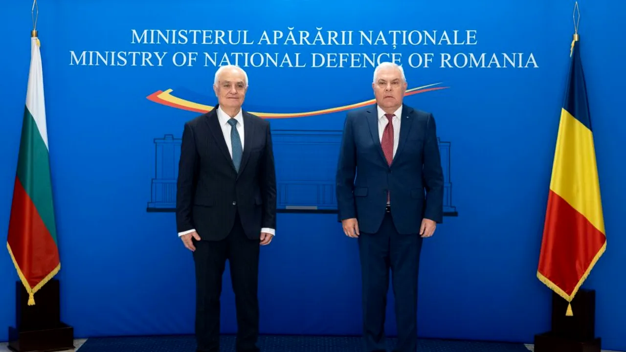 Convorbiri oficiale între miniștrii român și bulgar ai apărării