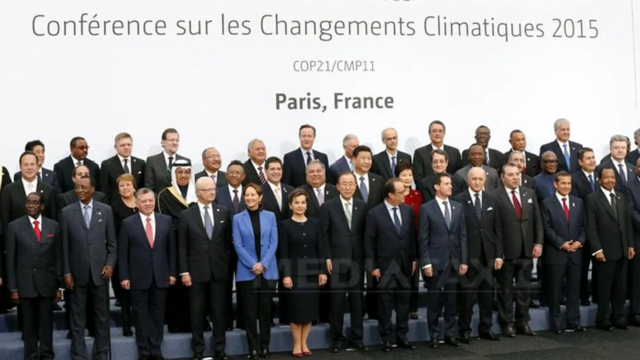 ACORD ISTORIC la Conferinţa ONU pe tema modificărilor climatice de la Paris. Anunţul, primit cu ovaţii şi îmbrăţişări. Ce prevede acordul - FOTO, VIDEO