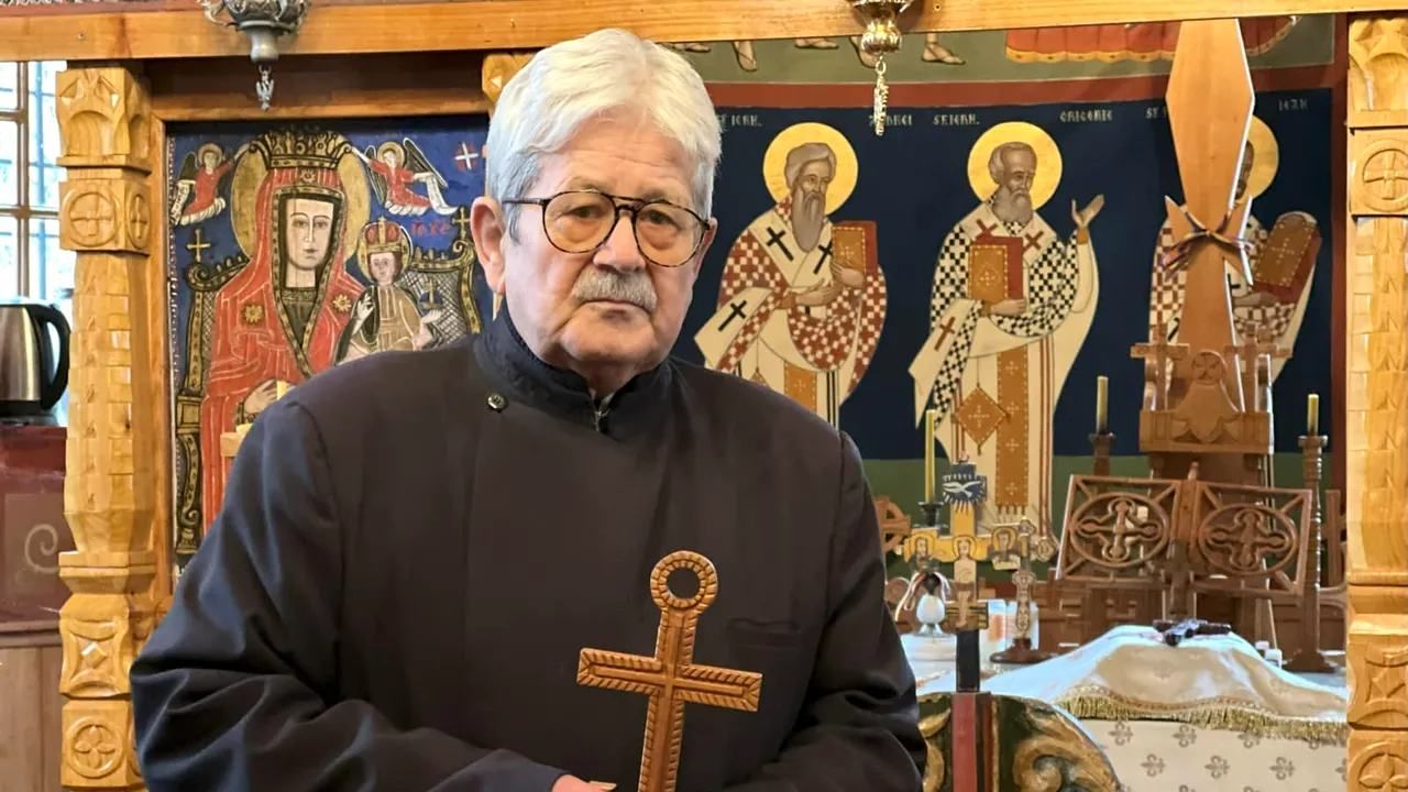 Preotul sculptor din Sibiu care a învăţat meşteşugul de la un fost deţinut