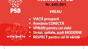 EXCLUSIV: Carduri cu reduceri la filme, magazine, restaurante pentru noii membri PSD