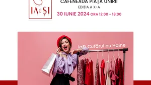 IaŞi Cufărul cu Haine ajunge la a X-a ediţie: Modă sustenabilă şi piese unice la preţuri accesibile