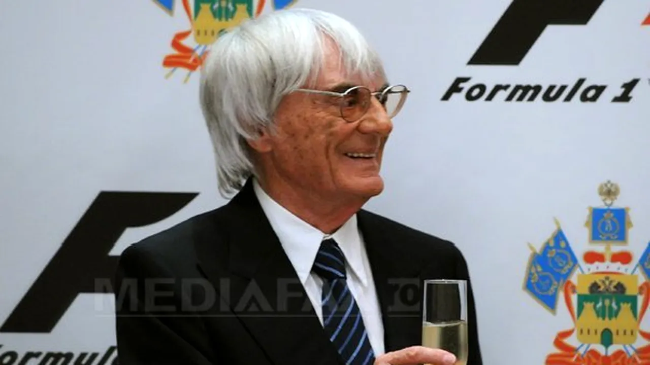 Bernie Ecclestone o să fie tată de băieţel la 90 de ani. Sora cea mare a copilului are 65