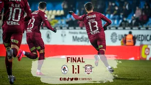 Rapid n-a găsit victoria nici la Mediaş. Schimbă giuleştenii antrenorul?