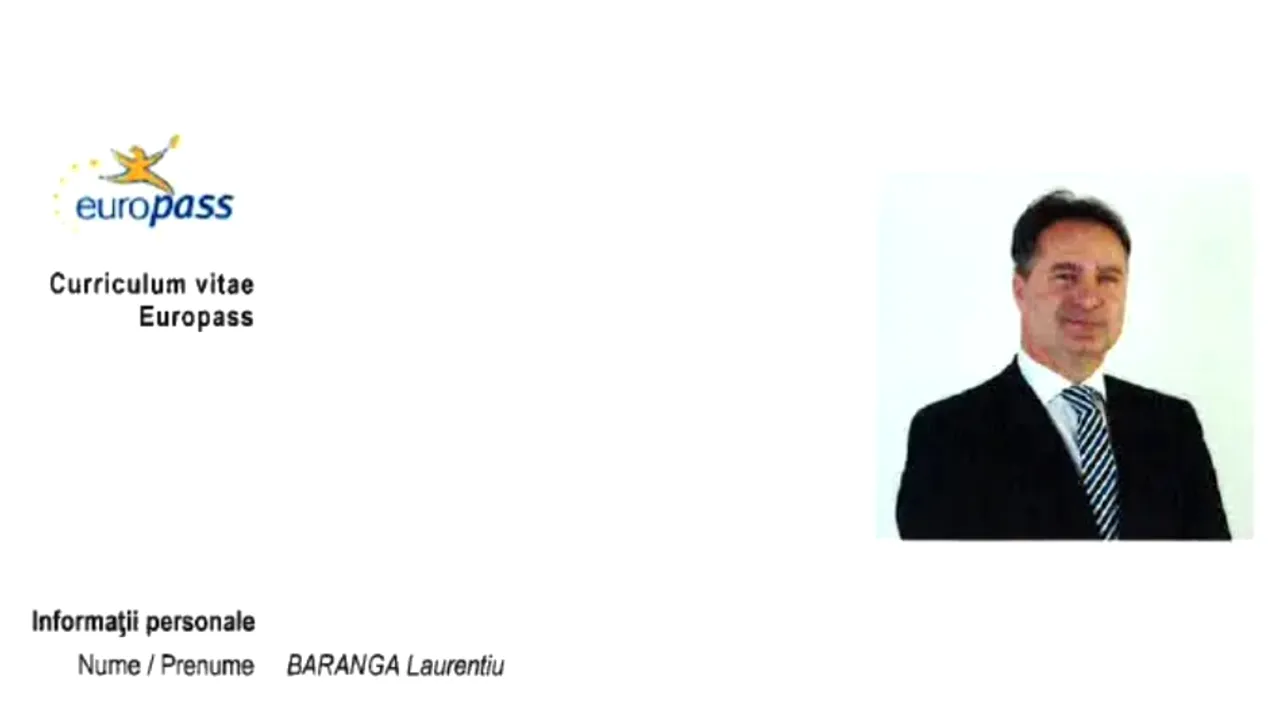 Cine este Laurenţiu Baranga, fostul şef al Oficiului pentru Combaterea Spălării Banilor. Şi-a luat BAC-ul la 32 de ani şi a devenit conferenţiar universitar. Cum arată CV-ul lui