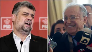 Răspunsul lui Marcel Ciolacu, după ce a fost întrebat dacă Ion Iliescu este preşedinte de onoare al PSD