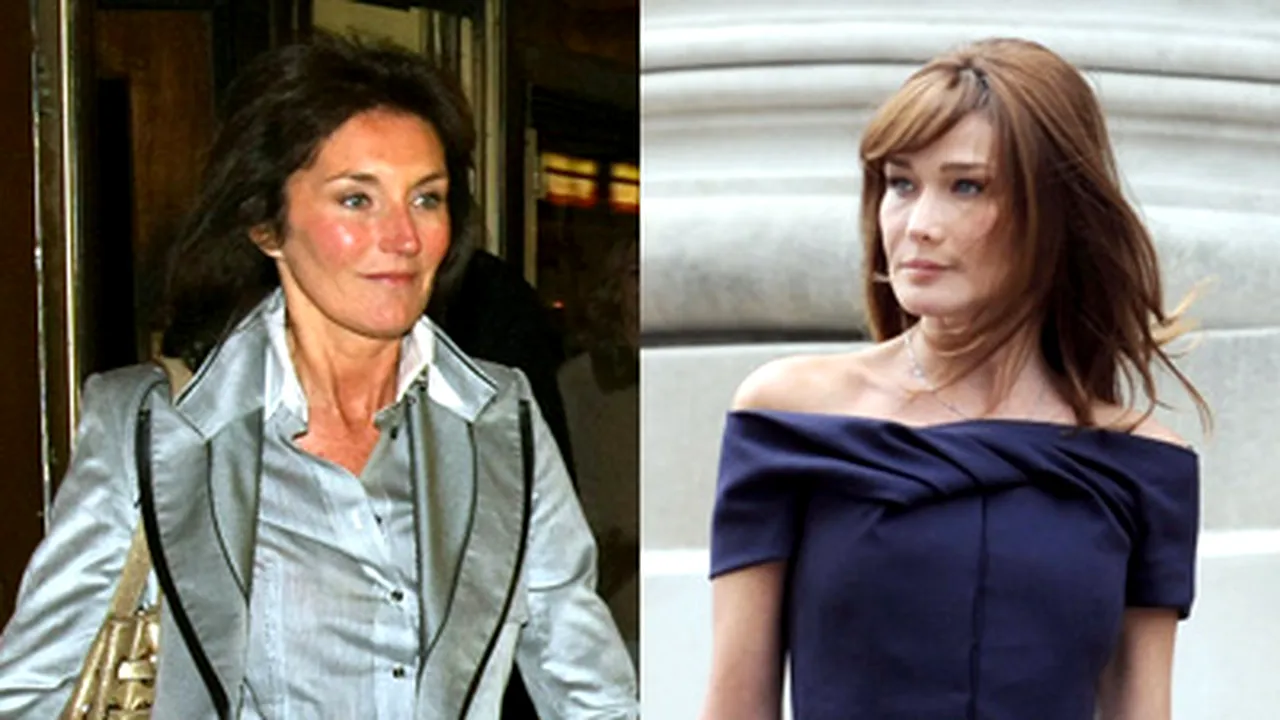 Potrivit Le Monde, numele soţiei preşedintelui francez este Cecilia Bruni-Sarkozy